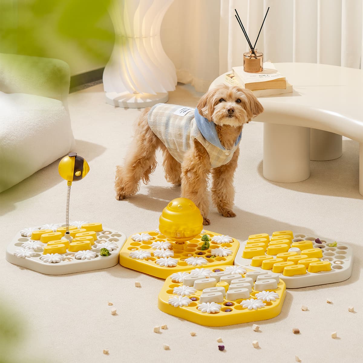 Bee Puzzle Feeder 4 Piece Set