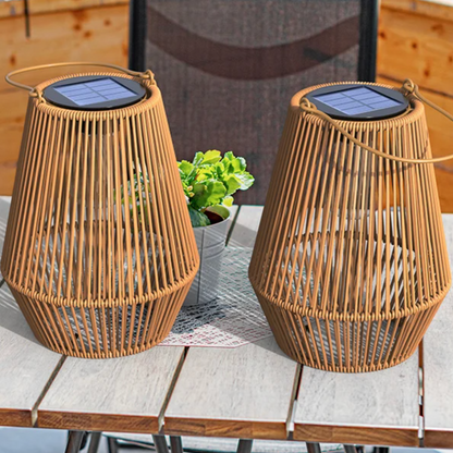 👻 Halloween Sale 49% OFF 👻 Kaliiqo™ Solar Radiant Rattan Glow Lantern