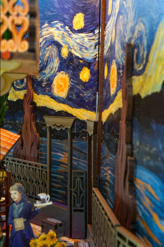 Diy Book Nook Kit | Van Gogh's Dream