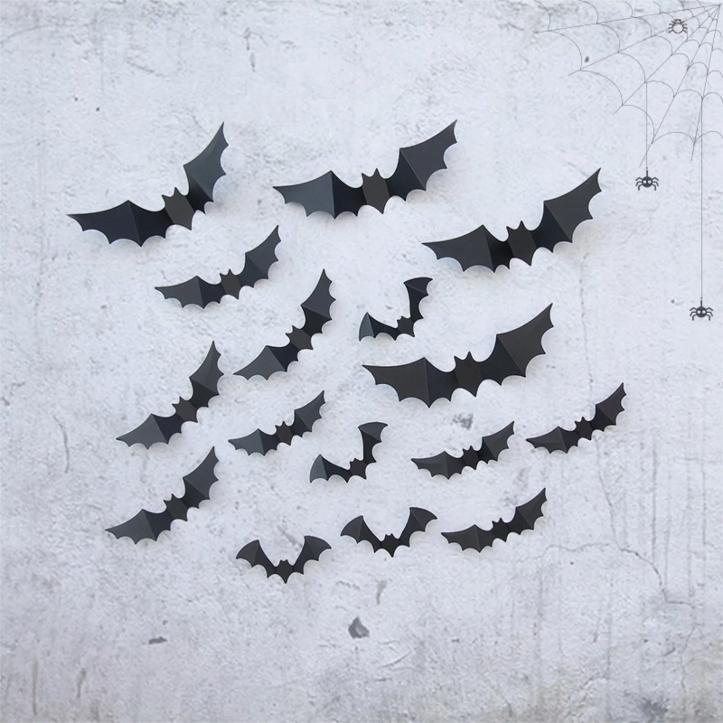20Pcs 3D Bat Wall Stickers
