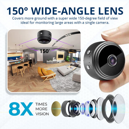 🛡️Seurico™ - Smart Wireless Security Camera with HD Night Vision & Motion Alerts