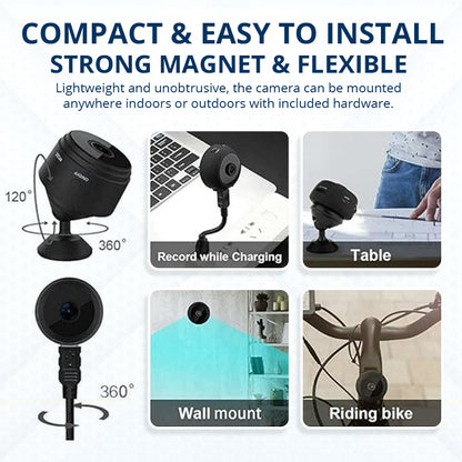 🛡️Seurico™ - Smart Wireless Security Camera with HD Night Vision & Motion Alerts