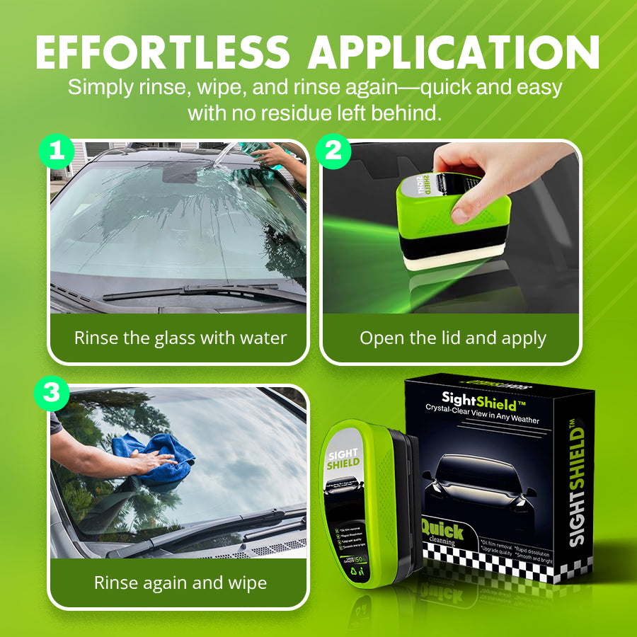 Sight Shield™ - Crystal-Clear View in Any Weather
