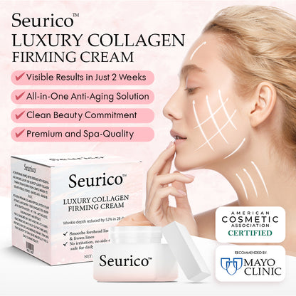 🤍Seurico™ Luxury Collagen Firming Cream-Deep Wrinkles and Revives a Youthful