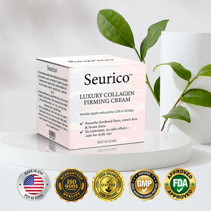 🤍Seurico™ Luxury Collagen Firming Cream-Deep Wrinkles and Revives a Youthful