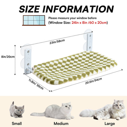 Zion Diamond Foldable Cat Window Perch