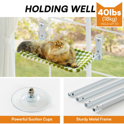 Zion Diamond Foldable Cat Window Perch