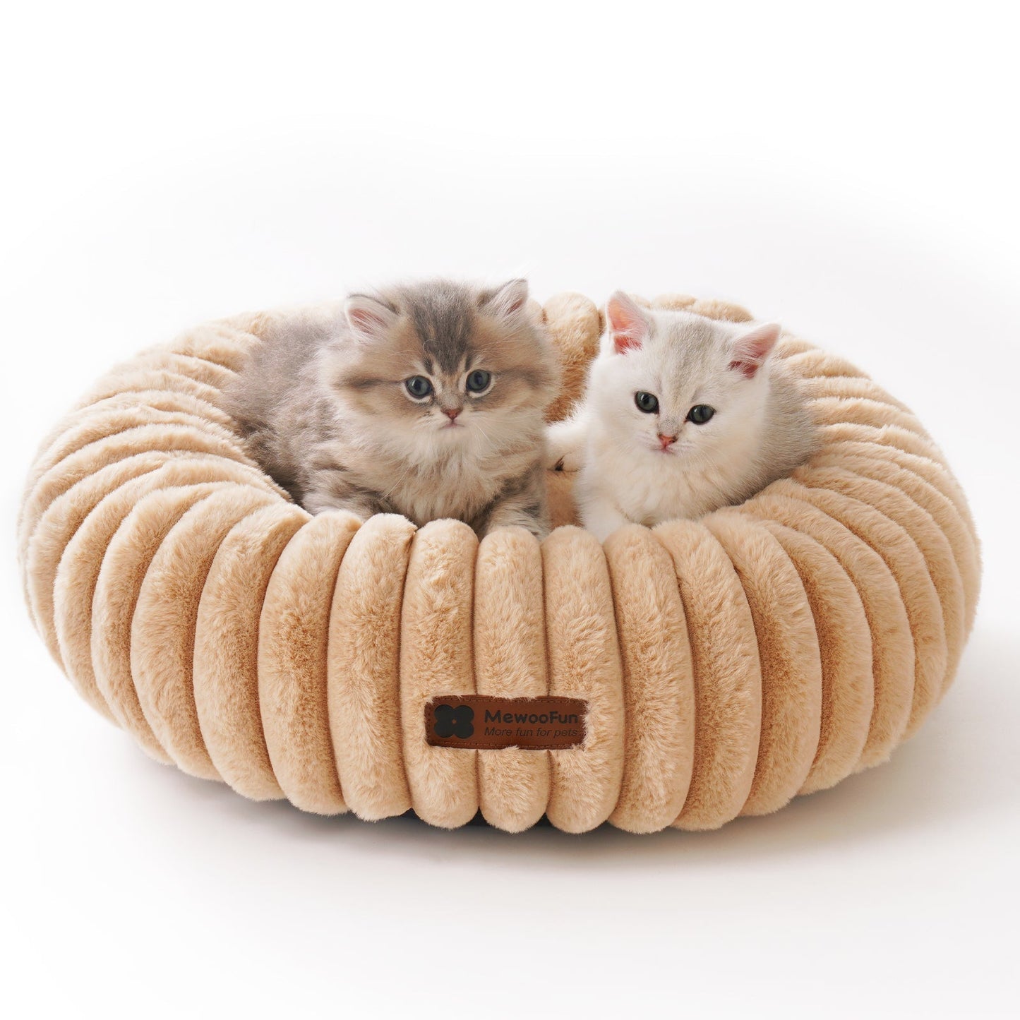 Aspen Fleece Cat & Dog Donut Bed