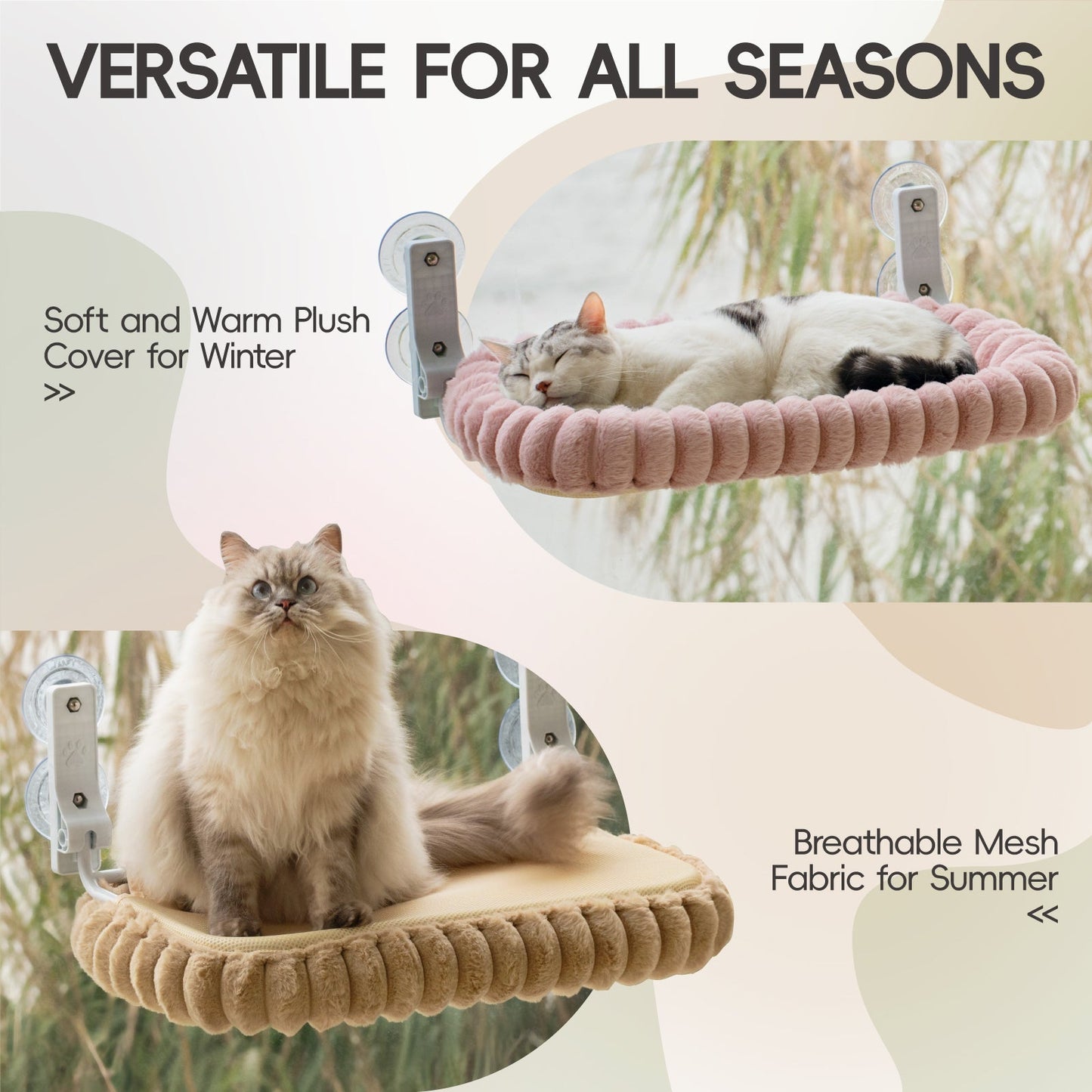 Aspen Foldable Cat Window Perch Pro