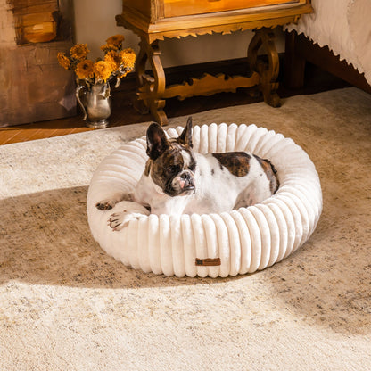 Aspen Fleece Cat & Dog Donut Bed