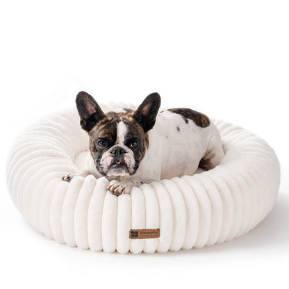 Aspen Fleece Cat & Dog Donut Bed