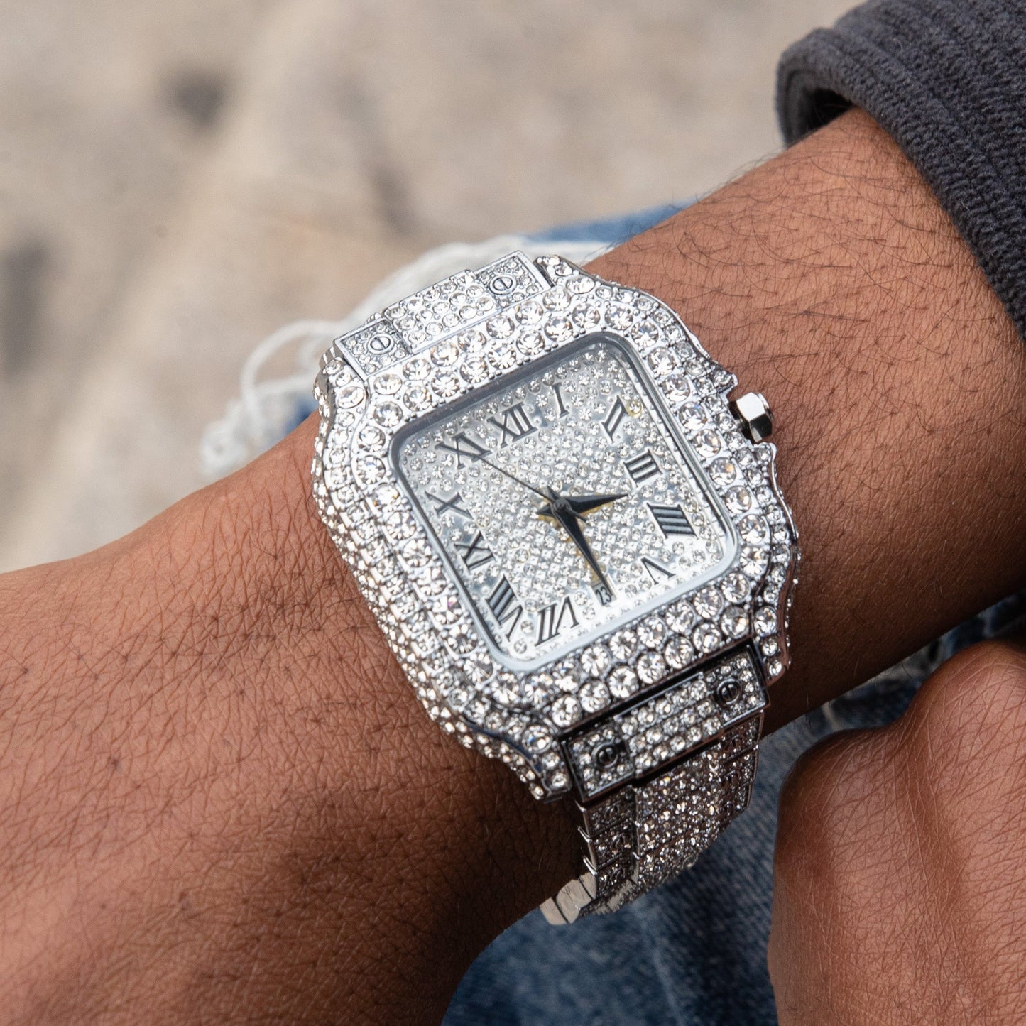 Cartice Royale The Quintessential Iced Diamond Wristwear