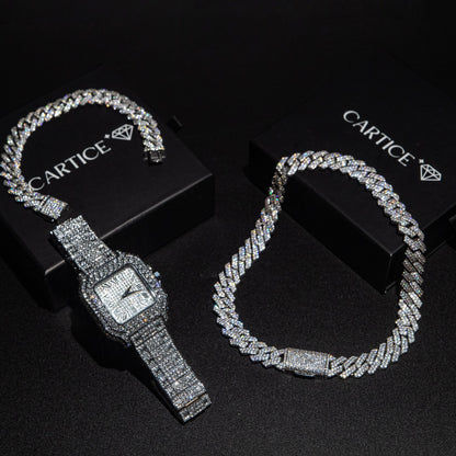 Cartice Royale The Quintessential Iced Diamond Wristwear