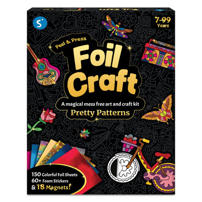 🔥LAST DAY 55% OFF - Foil Art & Craft Activity 🤲💓No Mess Art Kit