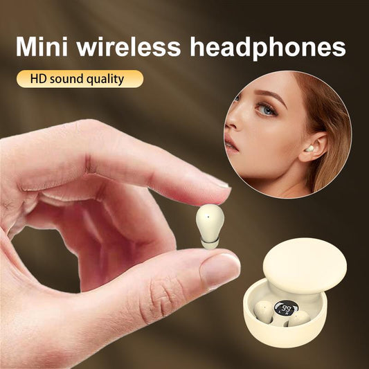 Final 3 Hours: 60%OFF🔥Mini Invisible Bluetooth 5.4 Earbuds – True Wireless Sleep Headphones🎧