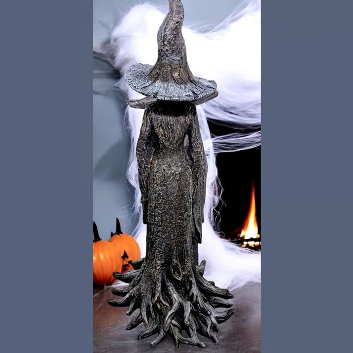 🔥LAST DAY 49% OFF - ❤️‍🔥🧙‍♀️Hand-Painted Enchanting Witch Statue: The Guardian of Your Home (✨Same as in the video)