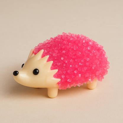 💎Hedgie Crystal Growing Kit – Colorful Hedgehog with Sparkly Crystals in 24H