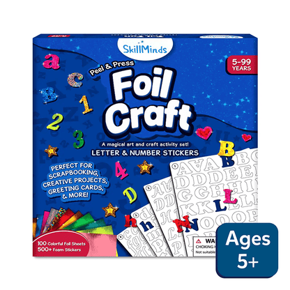 🔥LAST DAY 55% OFF - Foil Art & Craft Activity 🤲💓No Mess Art Kit