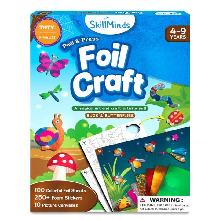 🔥LAST DAY 55% OFF - Foil Art & Craft Activity 🤲💓No Mess Art Kit