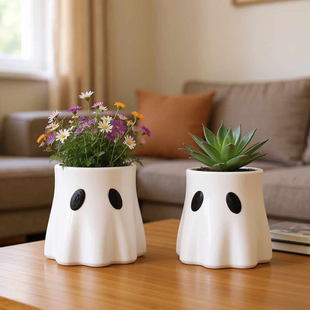 👻 Halloween Sale 49% OFF 👻 Spooktacularly Sweet Ghosty Planters: Hauntingly Adorable Halloween Decor & Gifts!