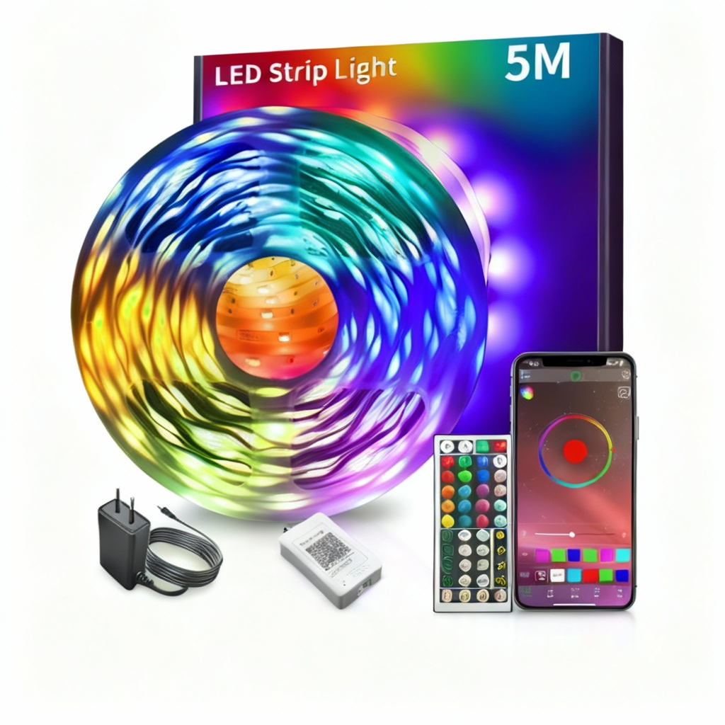 🎅 Christmas Sale - 50% OFF 🎁 Smart Waterproof LED Strip Lights for Indoor & Outdoor Decor