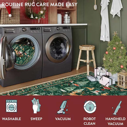 🎊Christmas sale - 50% Off🎊Soft Non-Slip Christmas Rug For Home Decor